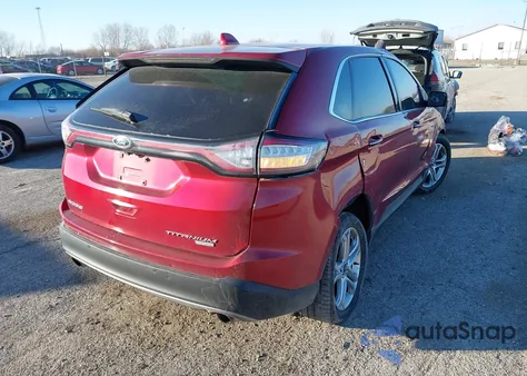 2017 Ford Edge Titanium from USA, damaged, VIN 2FMPK3K93HBC24746